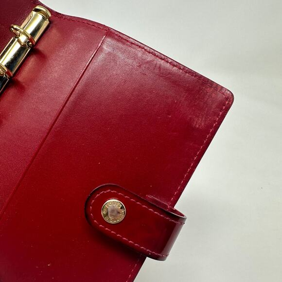 Louis Vuitton LV Agenda PM Cover Vernis Dark Red - Picture 11 of 13